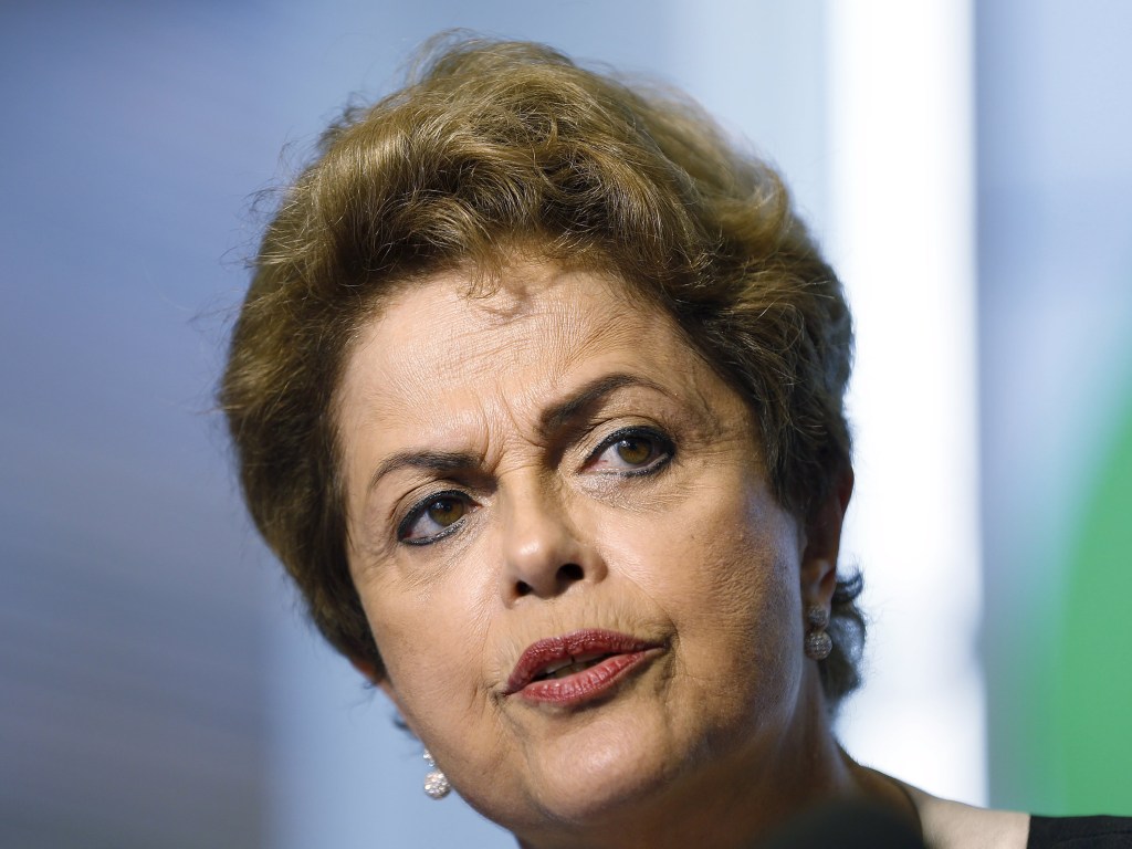 A presidente Dilma Rousseff: em busca de apoio contra reprovação das contas