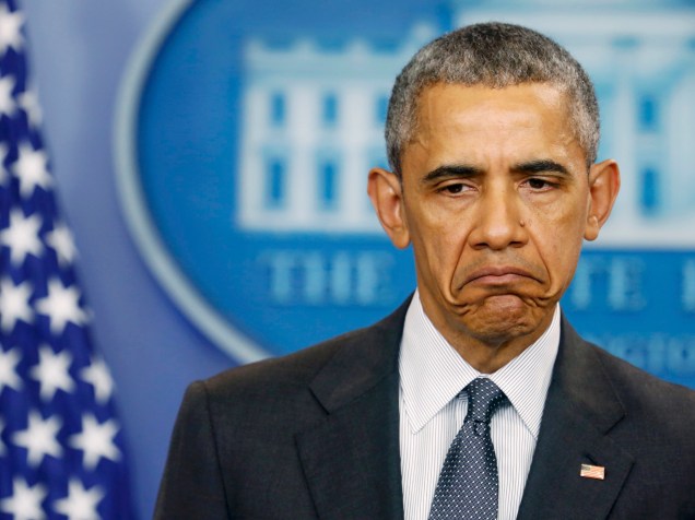 Presidente dos Estados Unidos, Barack Obama faz observações sobre a economia durante coletiva de imprensa na Casa Branca, em Washington - 05/04/2016