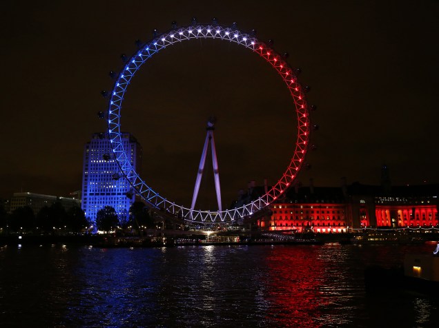 A London Eye em Londres - Inglaterra