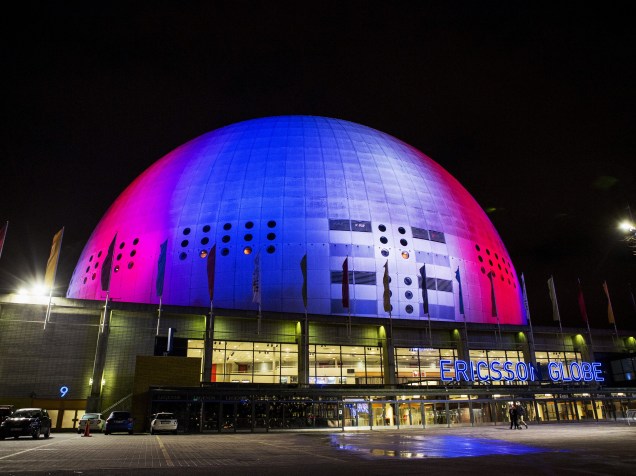 Ericsson Globe Arena em Estocolmo - Suécia