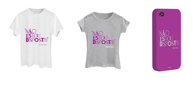 'Não estou disposta' -- bordão de Beatriz agora estampa camisetas e capas de celular