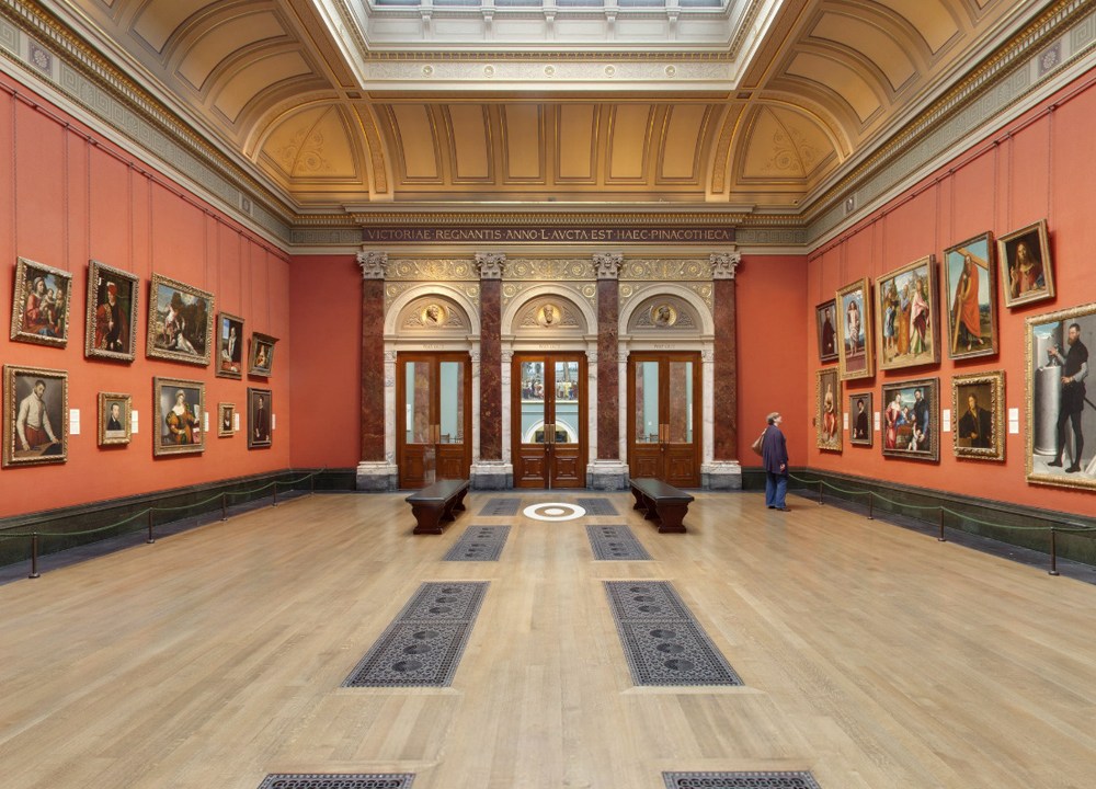 A National Gallery, um dos principais museus de Londres, recebe 6 milhões de visitantes ao ano