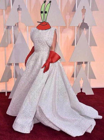 Luvas de Lady Gaga foram o principal motivo de piada do Oscar 2015