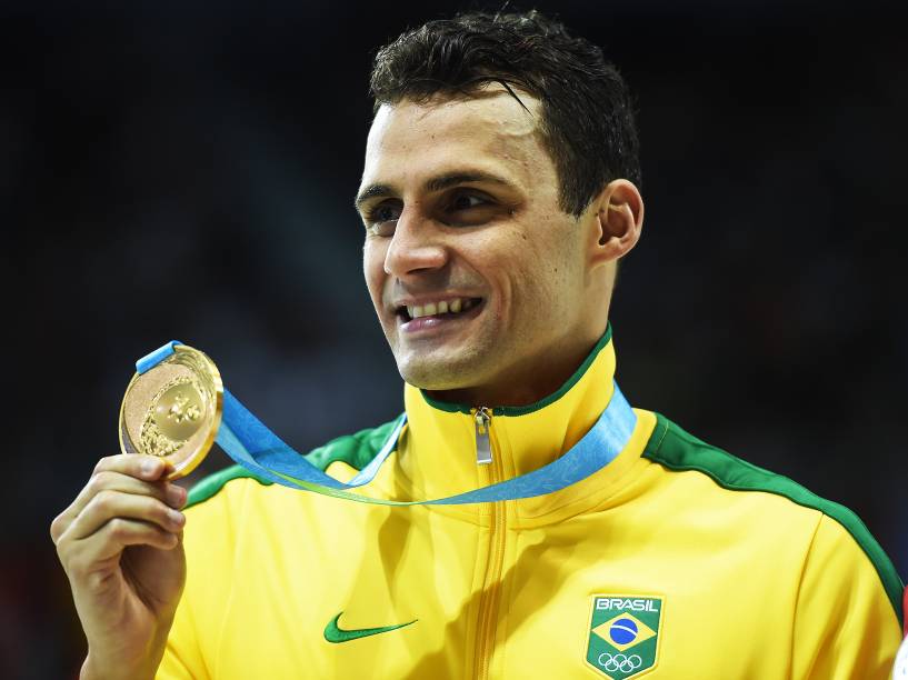 Leonardo de Deus vence prova dos 200m borboleta e conquista a medalha de ouro nos Jogos Pan-Americanos de Toronto, no Canadá