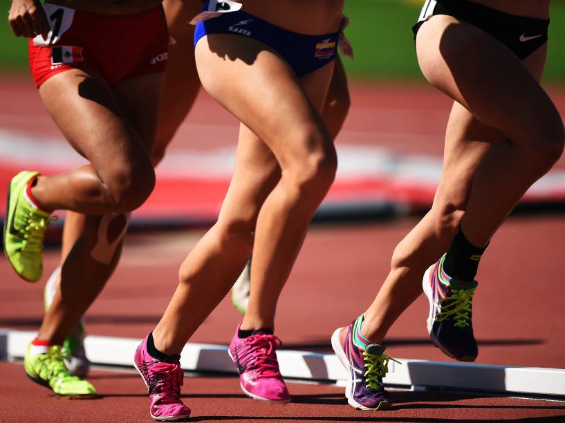 Competição de atletismo durante os Jogos Pan-Americanos 2015, em Toronto, Canadá