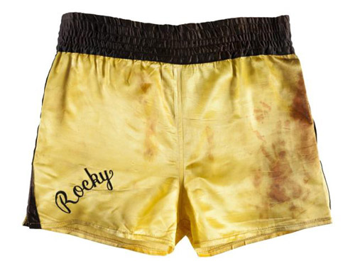 Calções de boxe de Rocky Balboa