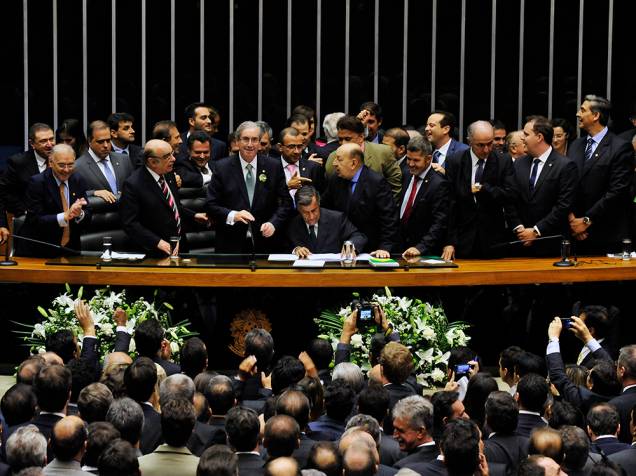 Eleição do novo presidente da Camara dos deputados, em Brasília