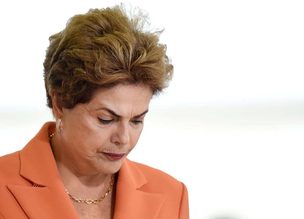 A presidente Dilma Rousseff ficará afastada por 180 dias do cargo