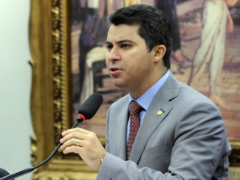 Deputado Marcos Rogério (DEM-RO), relator do processo por quebra de decoro contra o presidente afastado da Câmara, Eduardo Cunha (PMDB-RJ)