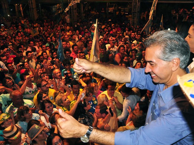Reinaldo Azambuja é eleito Governador em Campo Grande, MT