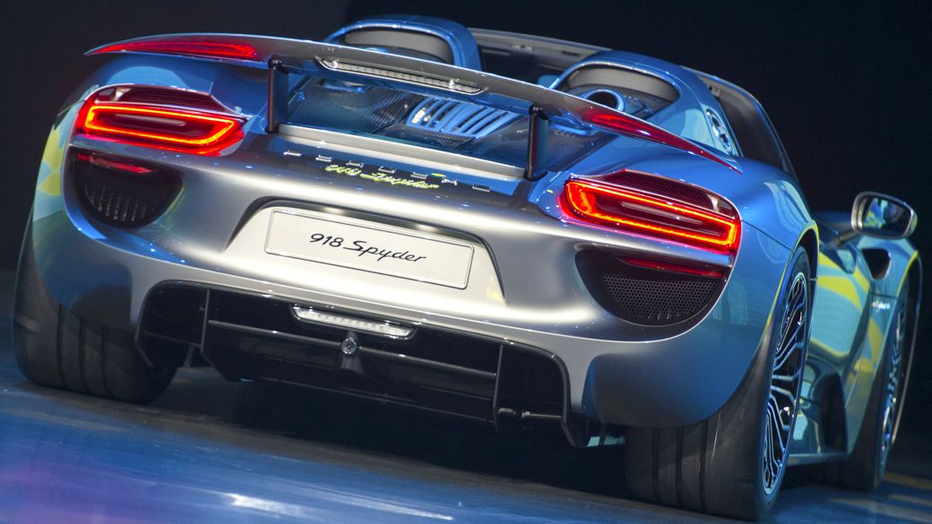 Porsche 918 Spyder, uma das grandes atrações do Salão de São Paulo