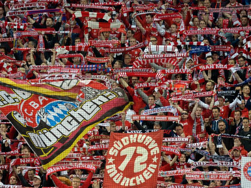 Partida entre Bayern Munique e Porto pelas quartas de final da Champions League