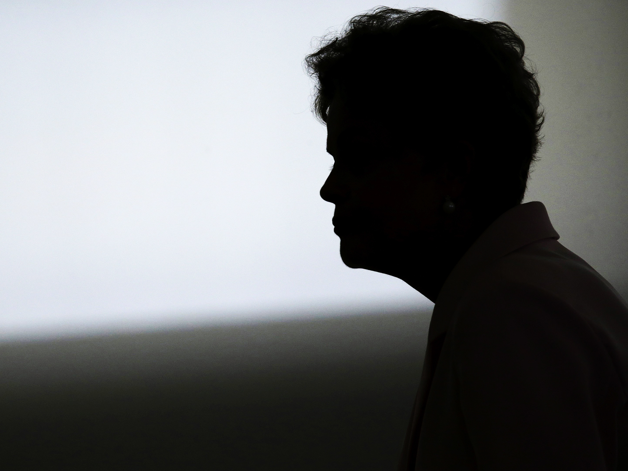 PRESSÃO – A presidente Dilma Rousseff no Palácio do Planalto