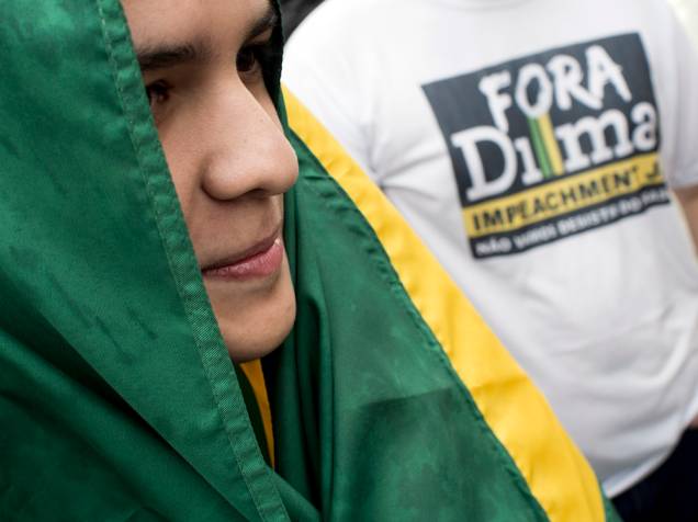 Manifestação contra o governo de Dilma Rousseff em Manaus