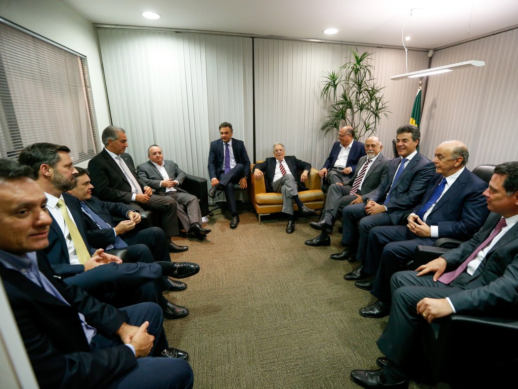 Reunião do PSDB na sede nacional em Brasília (DF)