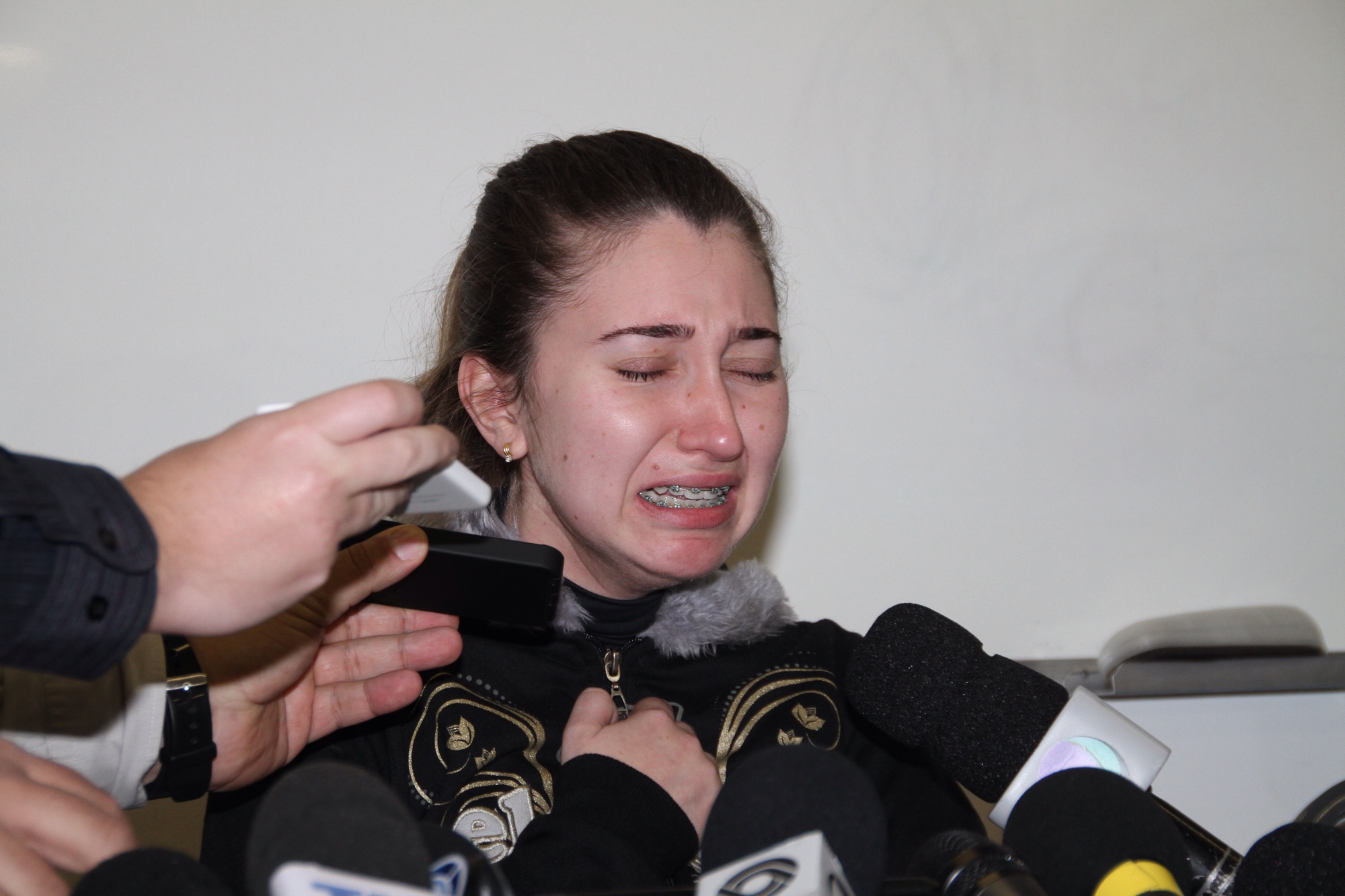Patrícia Moreira: ofensas ao goleiro Aranha, do Santos
