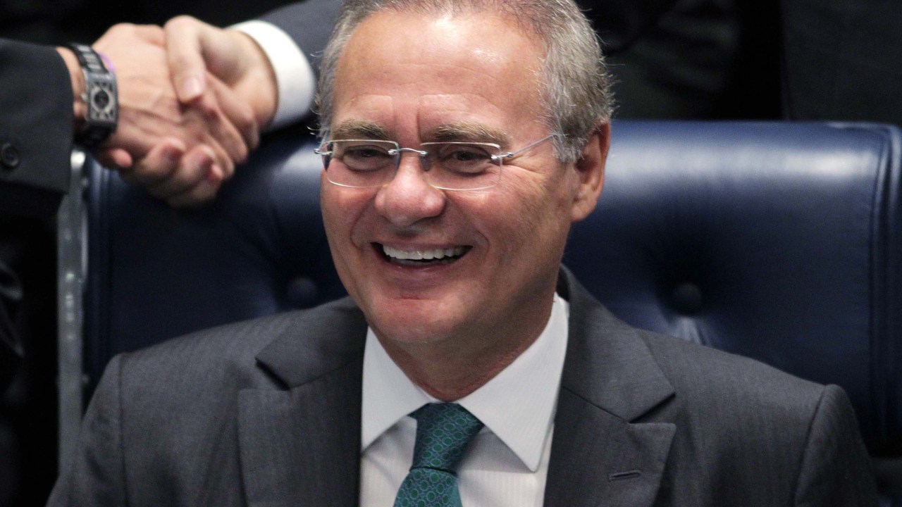 O presidente do Senado Renan Calheiros (PMDB-AL)