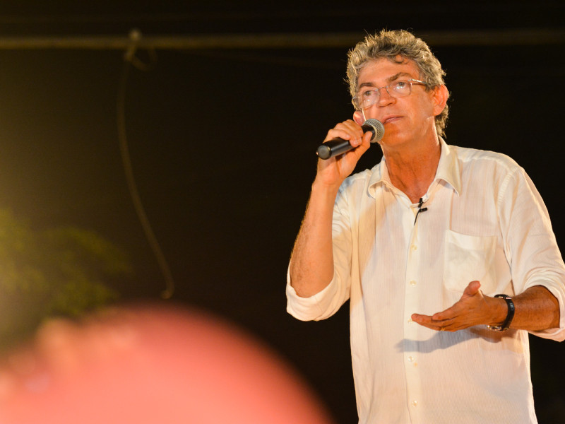 Candidato do PSB ao governo da Paraíba, Ricardo Coutinho
