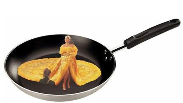 O "omelete" em preparação