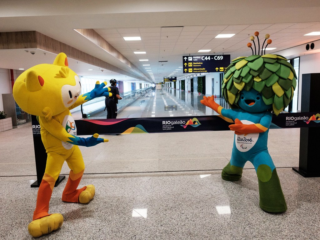 Mascotes das Olimpíadas e Paralimpíadas do Rio de Janeiro