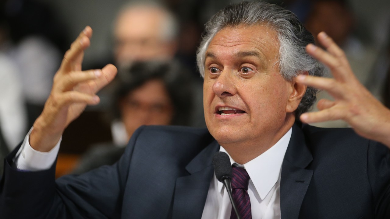 O senador Ronaldo Caiado (DEM-GO), autor de emenda que pode punir injustamente autores e editores de biografias