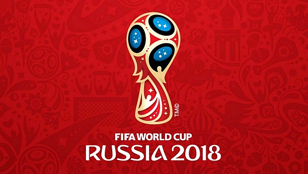 Emblema oficial da Copa do Mundo de 2018, na Rússia