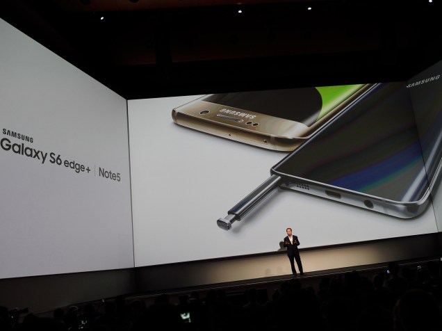 Samsung apresenta Galaxy Note 5 e Galaxy S6 Edge Plus