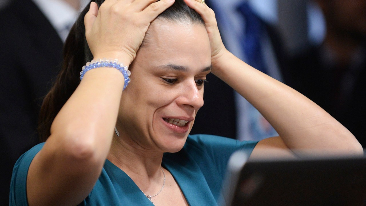 A jurista Janaína Paschoal, co-autora do pedido de impedimento da presidente Dilma Rousseff,