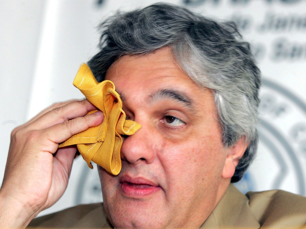 O senador Delcídio Amaral (PT), em 2005