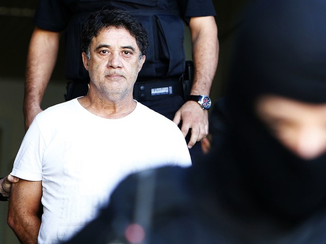 Silvio Pereira, ex-secretário geral do PT, preso na 27ª fase da Operação Lava Jato , faz exames de corpo de delito no IML de Curitiba (PR), na tarde desta sexta-feira (01)