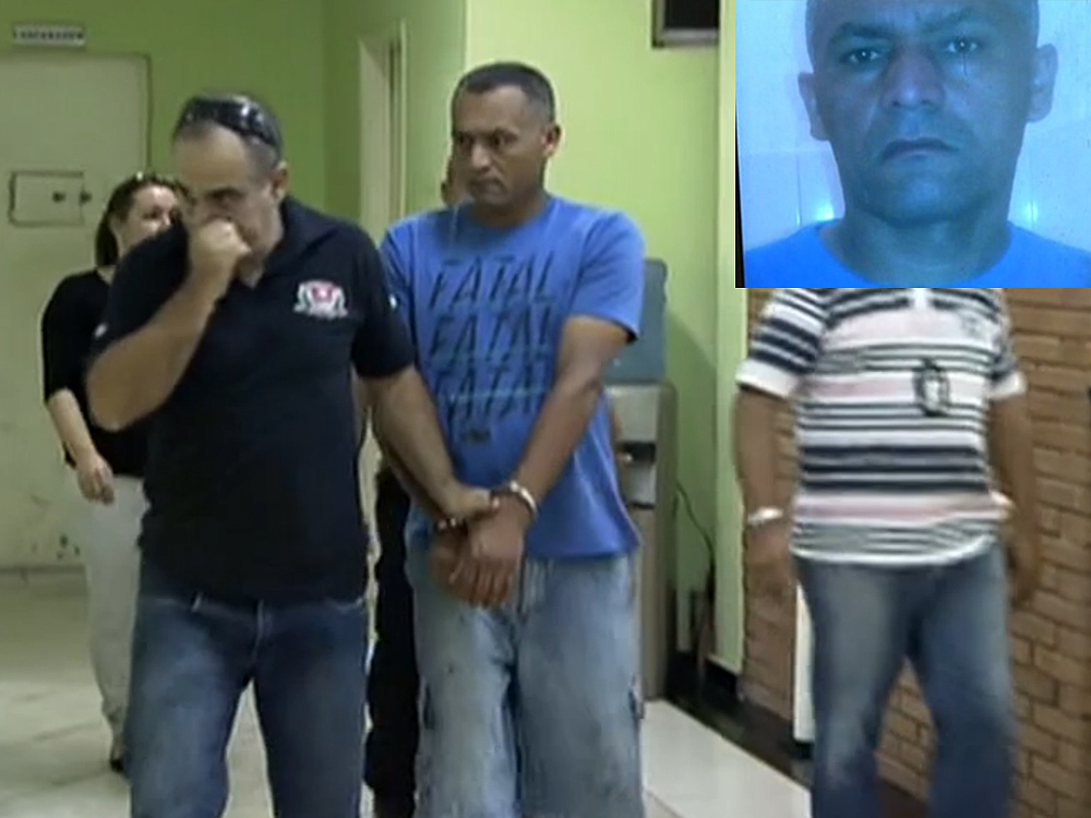 José Edilson de Oliveira, 45, suspeito de estuprar e jogar em um rio uma menina de 13 anos na cidade de Mairiporã (SP)