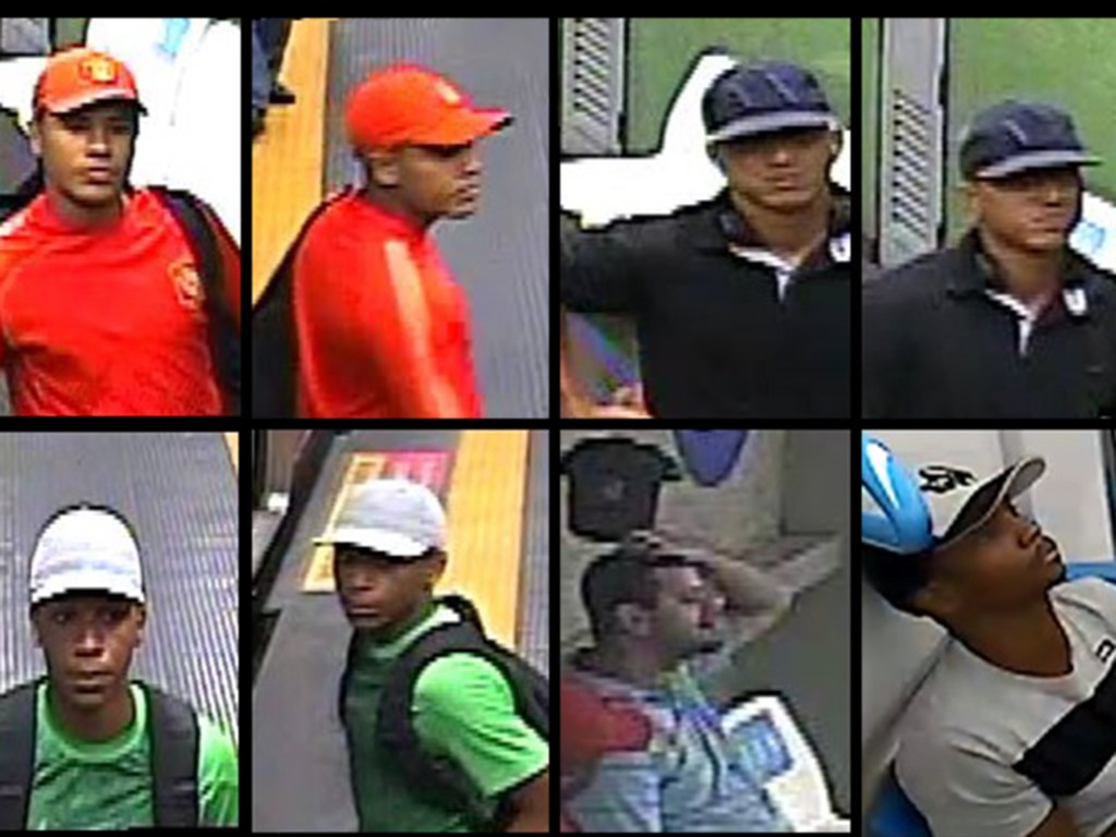 Os cinco suspeitos de arrastão no metrô do Rio de Janeiro