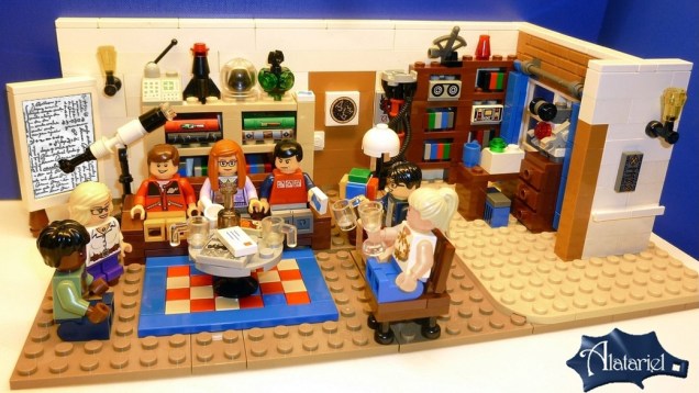 Os bonecos da Lego baseados nos personagens de The Big Bang Theory