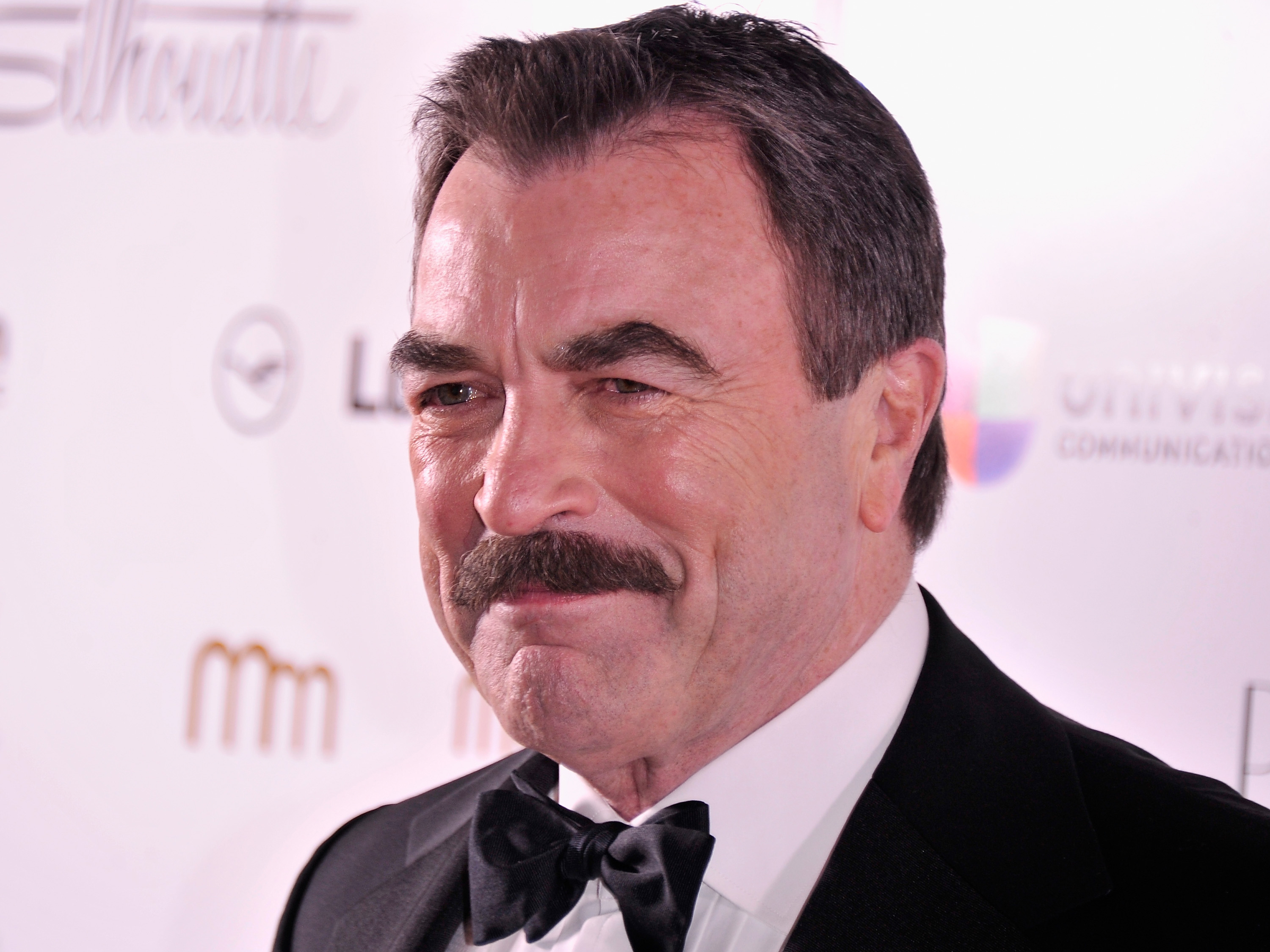 O ator norte-americano, Tom Selleck