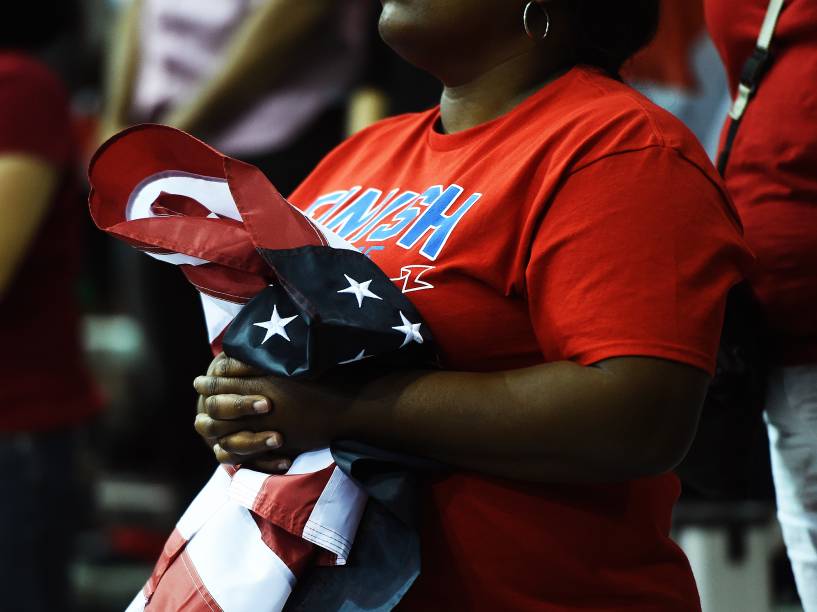 Torcida acompanha os Jogos Pan-Americanos 2015, em Toronto, Canadá