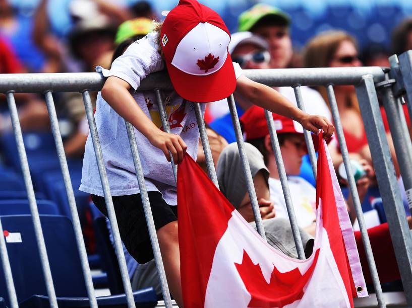 Torcida acompanha os Jogos Pan-Americanos 2015, em Toronto, Canadá