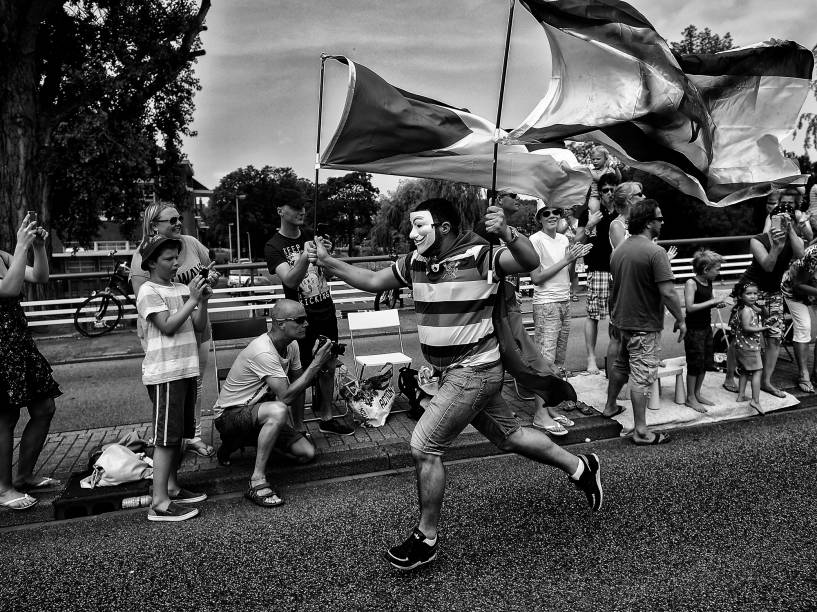 Torcida durante o Tour de France