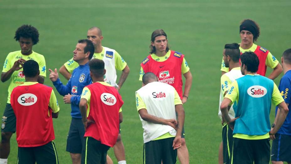 Os preparativos da seleção brasileira para o Superclássico das Américas contra a Argentina, em Pequim