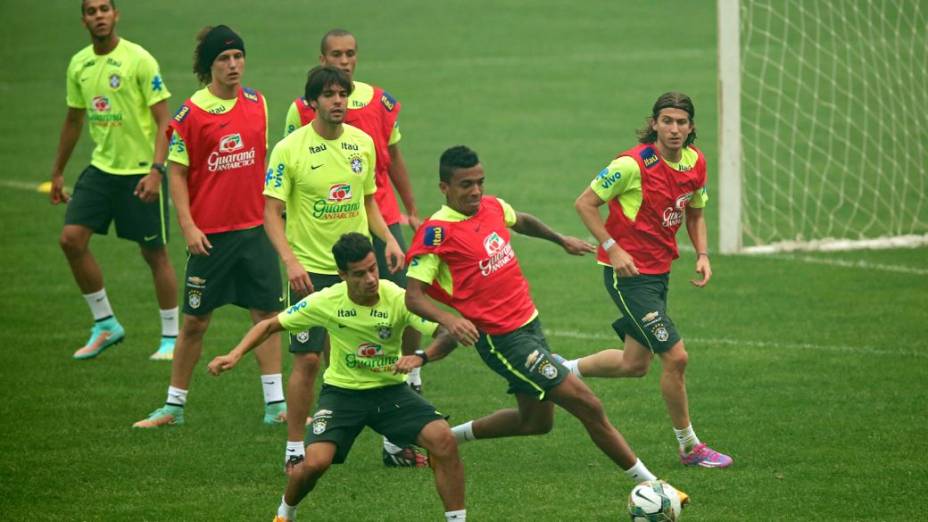 Os preparativos da seleção brasileira para o Superclássico das Américas contra a Argentina, em Pequim