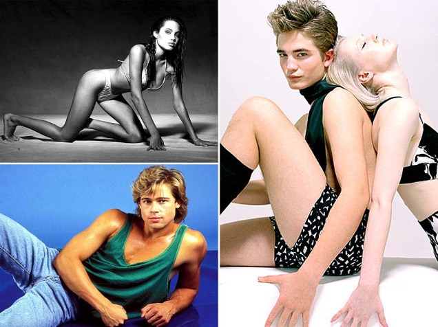 Confira as imagens das primeiras experiências de celebridades como modelos