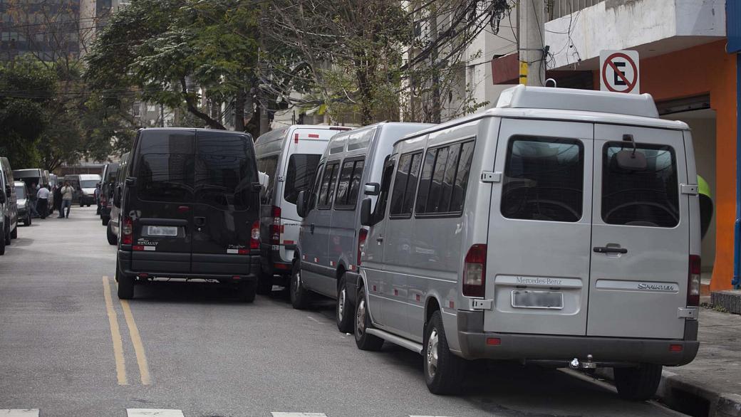 Vans na Zona Sul de São Paulo