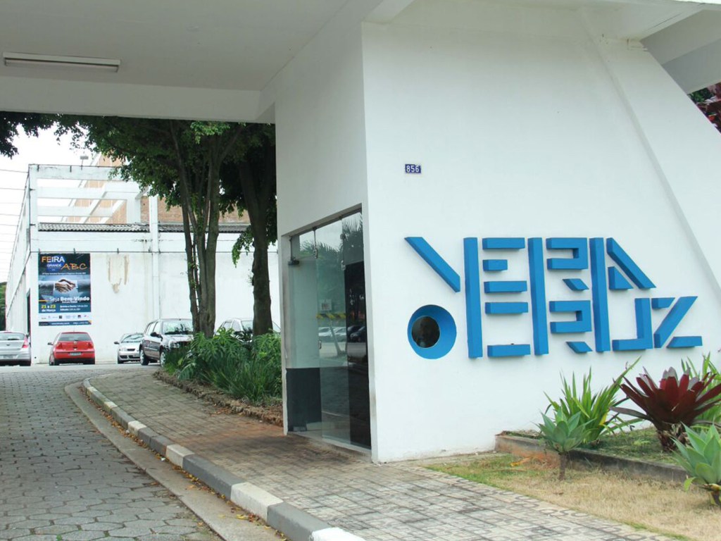 Entrada do pavilhão dos estúdios Vera Cruz, em São Bernardo do Campo