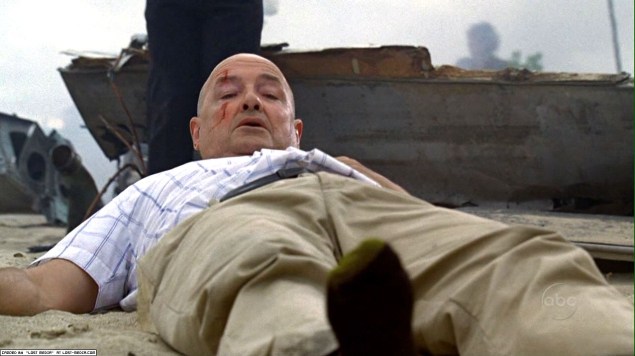 Locke (Terry OQuinn) na série Lost