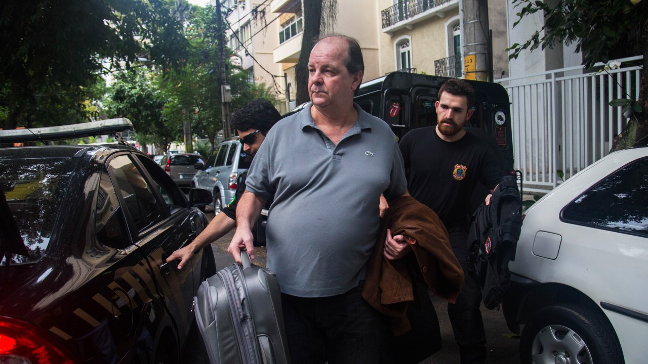 O ex-diretor da Petrobras Jorge Zelada é preso pela PF em nova fase da Operação Lava Jato, nesta quinta-feira, no Rio de Janeiro