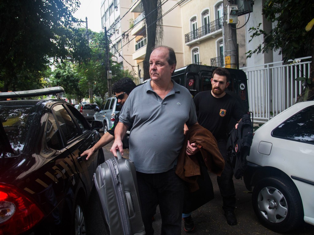 O ex-diretor da Petrobras Jorge Zelada é preso pela PF em nova fase da Operação Lava Jato, nesta quinta-feira, no Rio de Janeiro