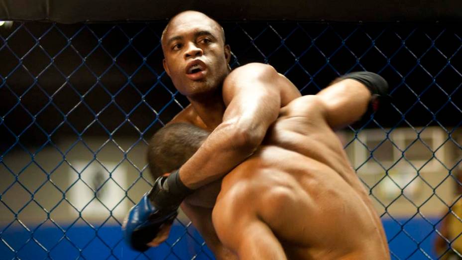Anderson Silva treinando em academia da Barra da Tijuca, Rio de Janeiro - 22/12/2010