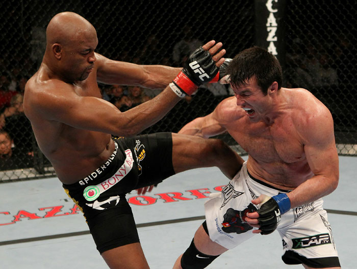 Anderson Silva x Chael Sonnen, no UFC 117