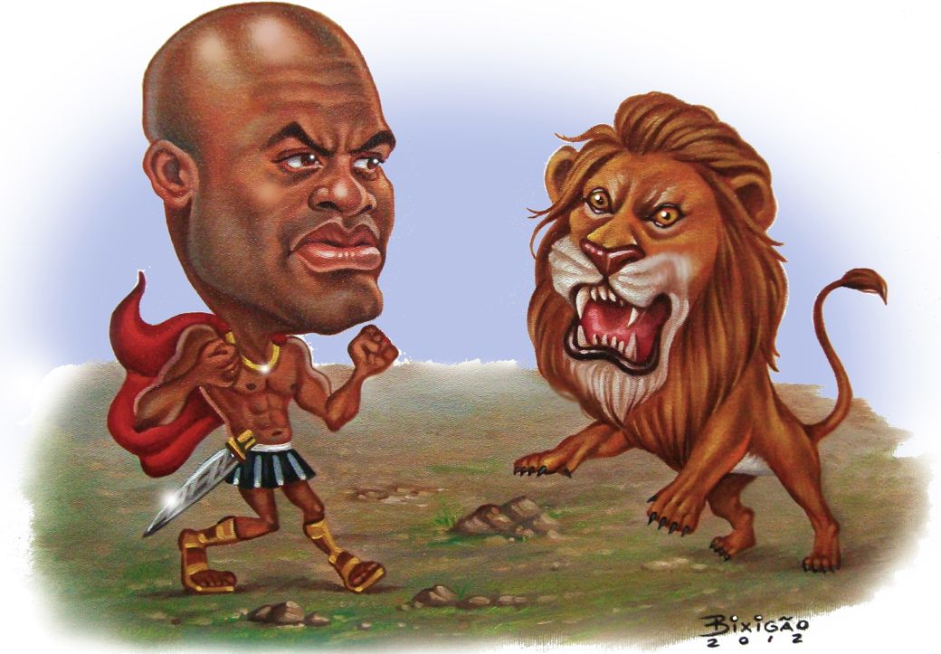 Anderson Silva como Hércules