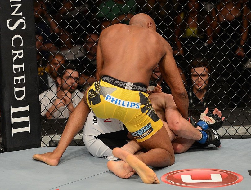 Le fight short Nike Pro Combat d'Anderson Silva à l'UFC 148