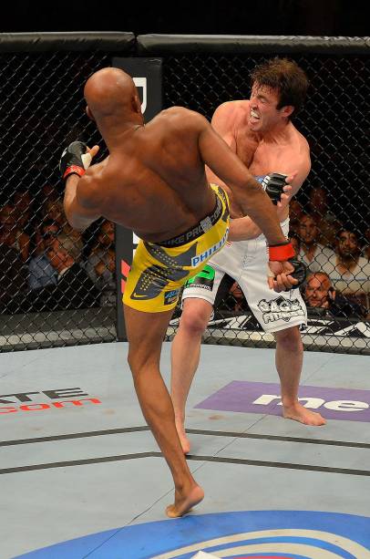 Anderson Silva derrota Chael Sonnen no UFC 148, em Las Vegas